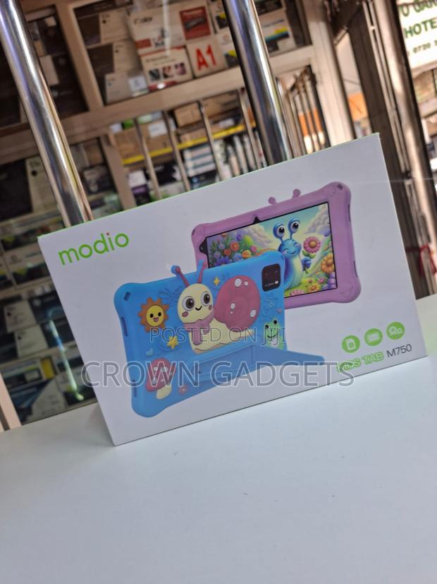 Modio M750 Android Kids Tablet Dual Camera Wifi Bluetooth - thumbnail 3