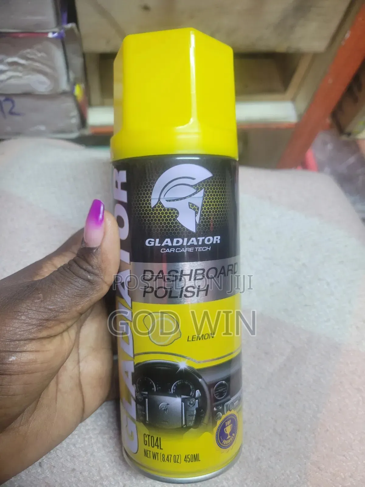 Gladiator Dashboard Polish Lemon