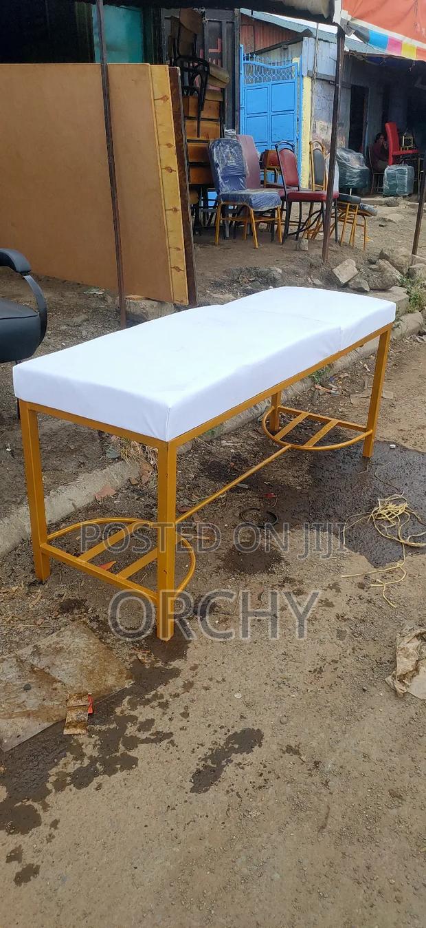 White Gold Massage Bed - main view