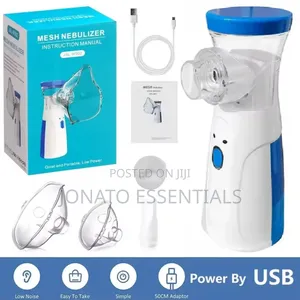 Portable Mesh Nebulizer Machine for Asthma, Cough Kids - Silent