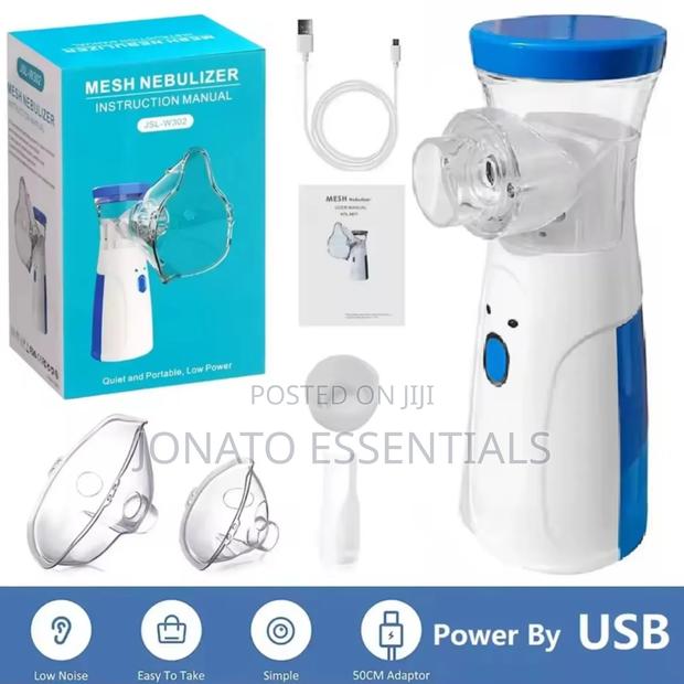 Portable Mesh Nebulizer Machine for Asthma, Cough Kids - Silent