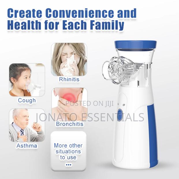 Portable Mesh Nebulizer Machine for Asthma, Cough Kids - Silent - thumbnail 3