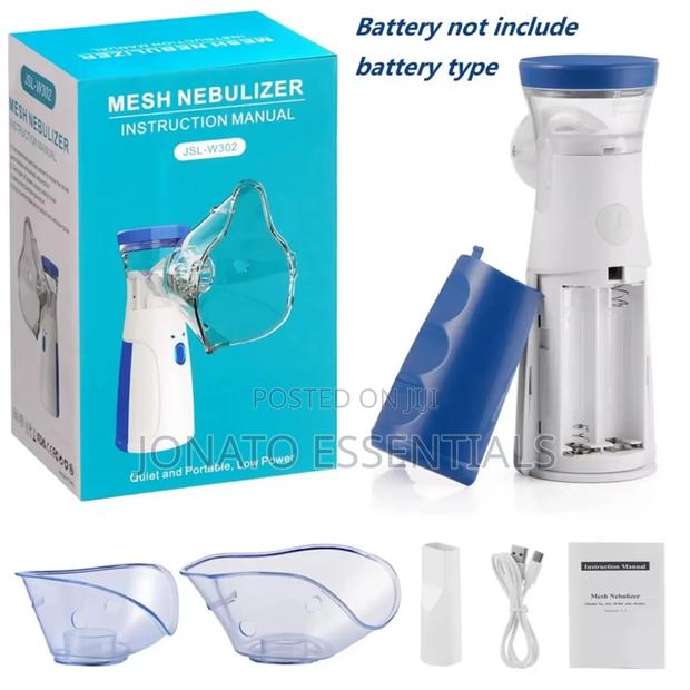 Portable Mesh Nebulizer Machine for Asthma, Cough Kids - Silent - thumbnail 4