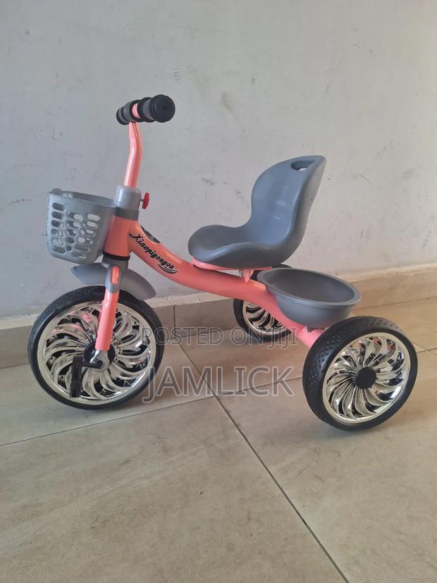 Pink Quality Tricycle for Kids 2–4 Years - Gn - main view