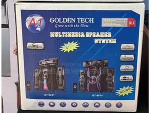 Golden Tech 3.1 Channel Multimedia Speaker System,* 