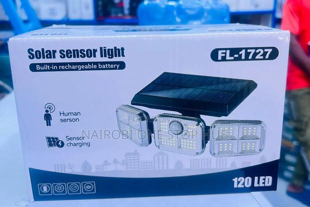 3 Head Solar Street Light - main view