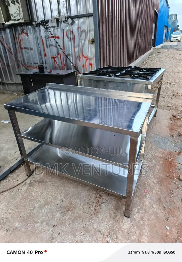 Optimized Double Phase Working Table Top - main view