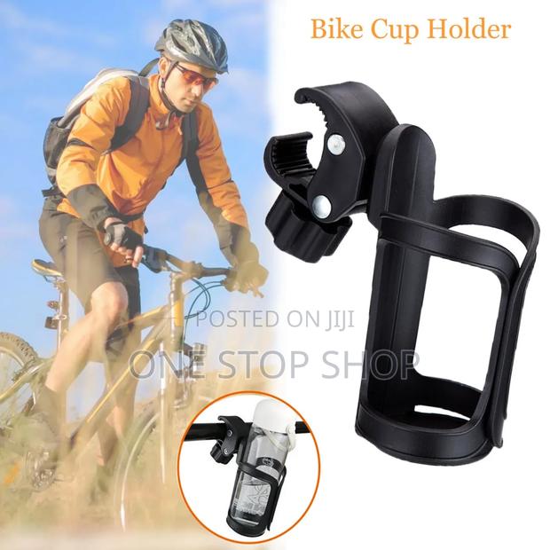 Stable Adjustable Bicycle Water Bottle Cage Holder - main view