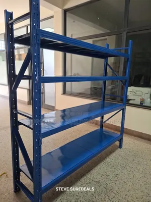 Heavy-duty Blue Warehouse Storage Rack