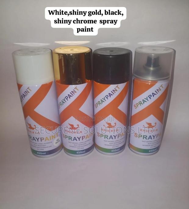 Knicker Brand Aerosol Spray Paints - main view