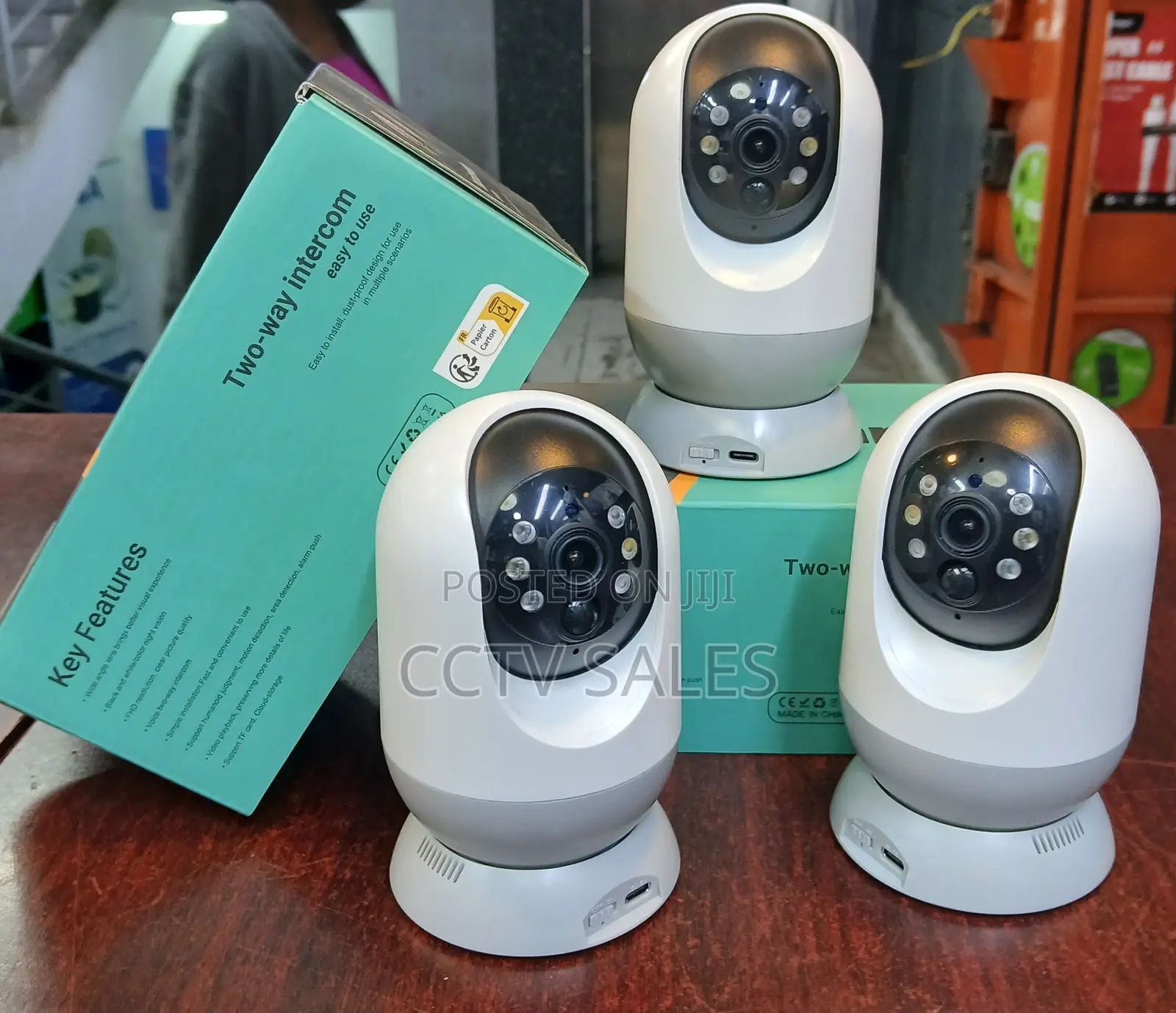 2way Audio Okam Indoor Security Camera