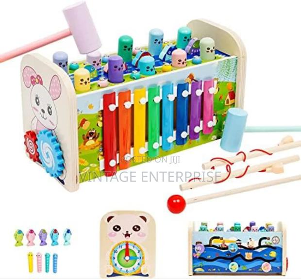 7in1 Montessori Hammer Bench - main view