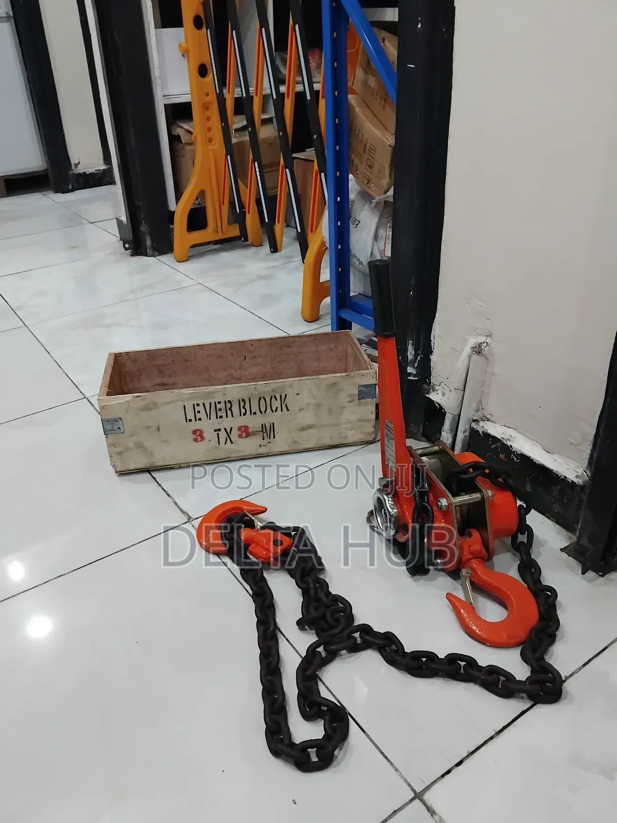 Industrial Steel Lever Chain Pulley Hoist 3ton