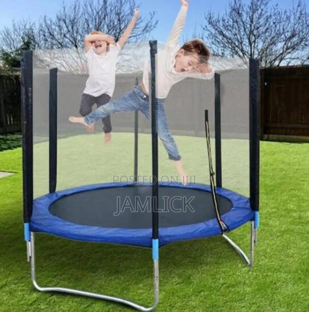 6ft Outdoor Trampoline –Gn - main view