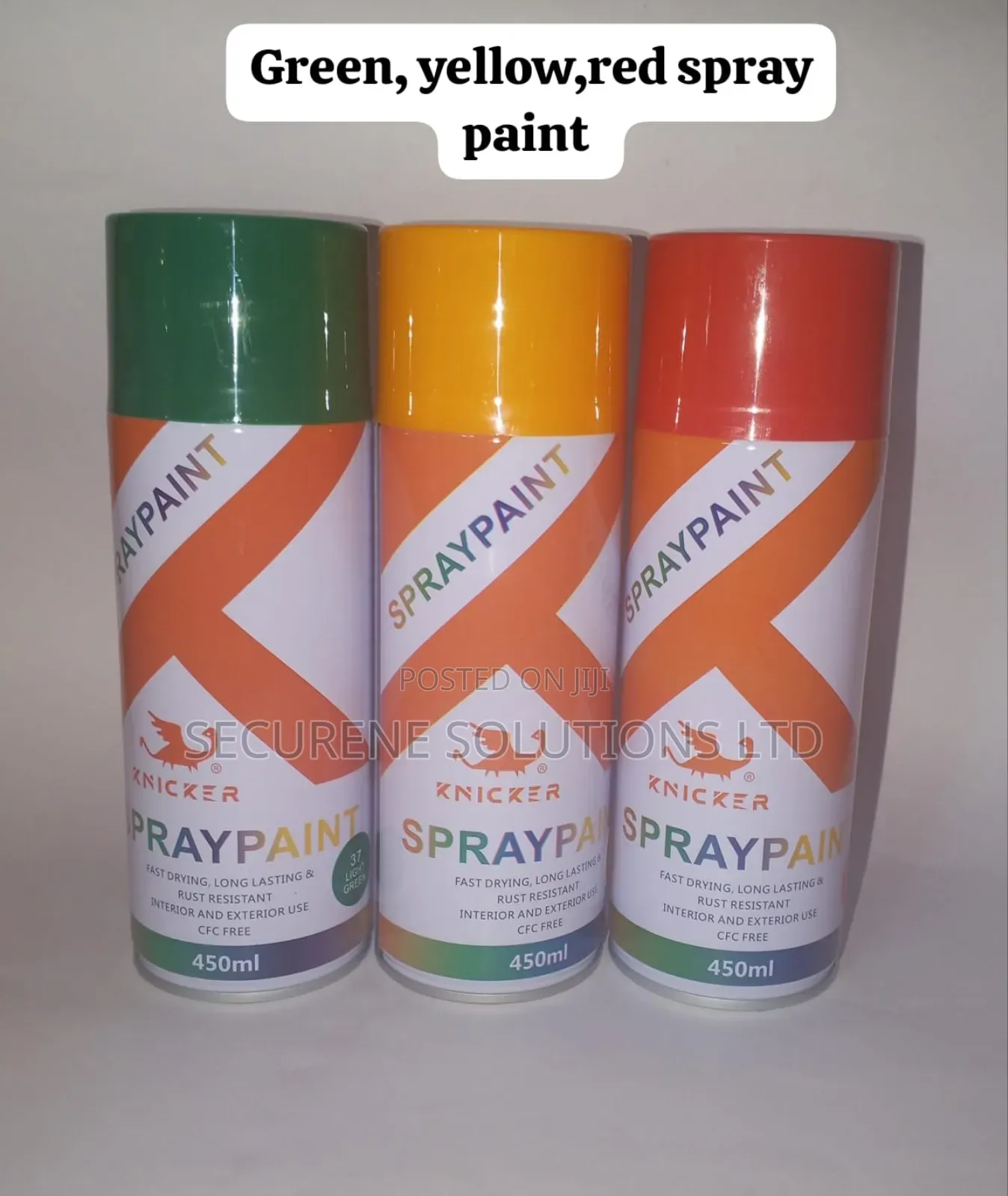 Knicker Brand Spray Paint, A Multi-purpose Aerosol Paint.