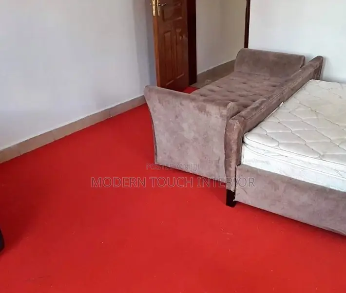 Wall to Wall Red Delta Carpet - 4 Mm Thick