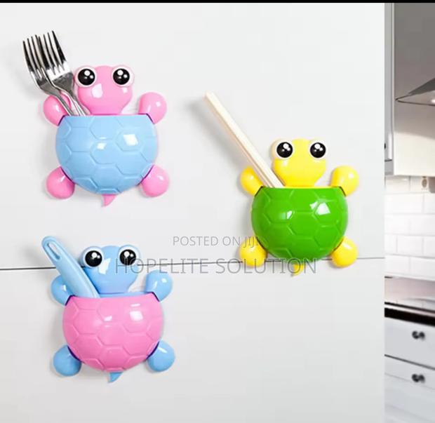 Cute Turtle Toothbrush Toothpaste Holders - thumbnail 2