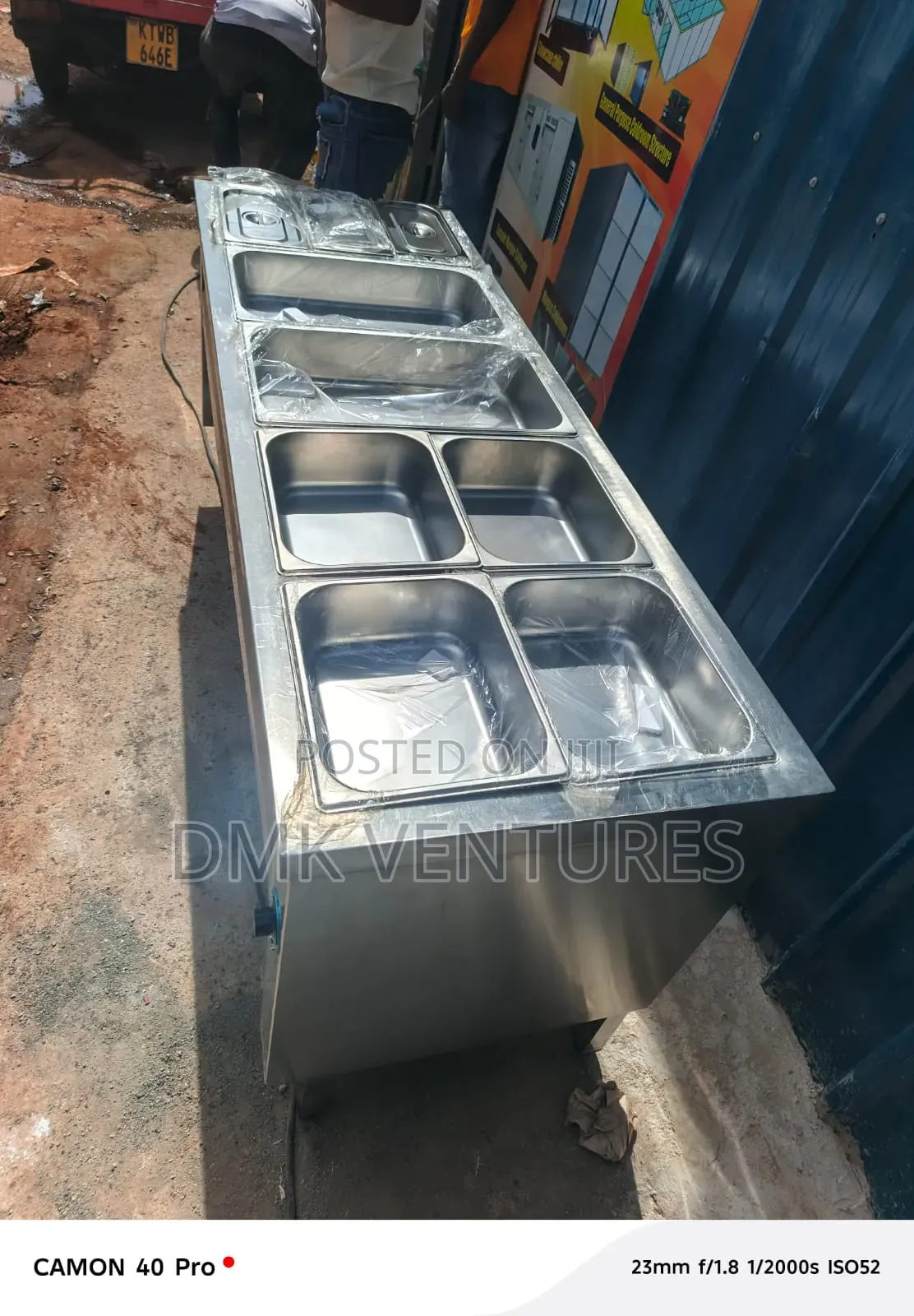Multiple Inserts Optimized Bain Marie/Food Warmer