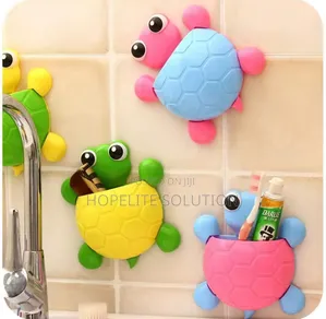 Cute Turtle Toothbrush Toothpaste Holders