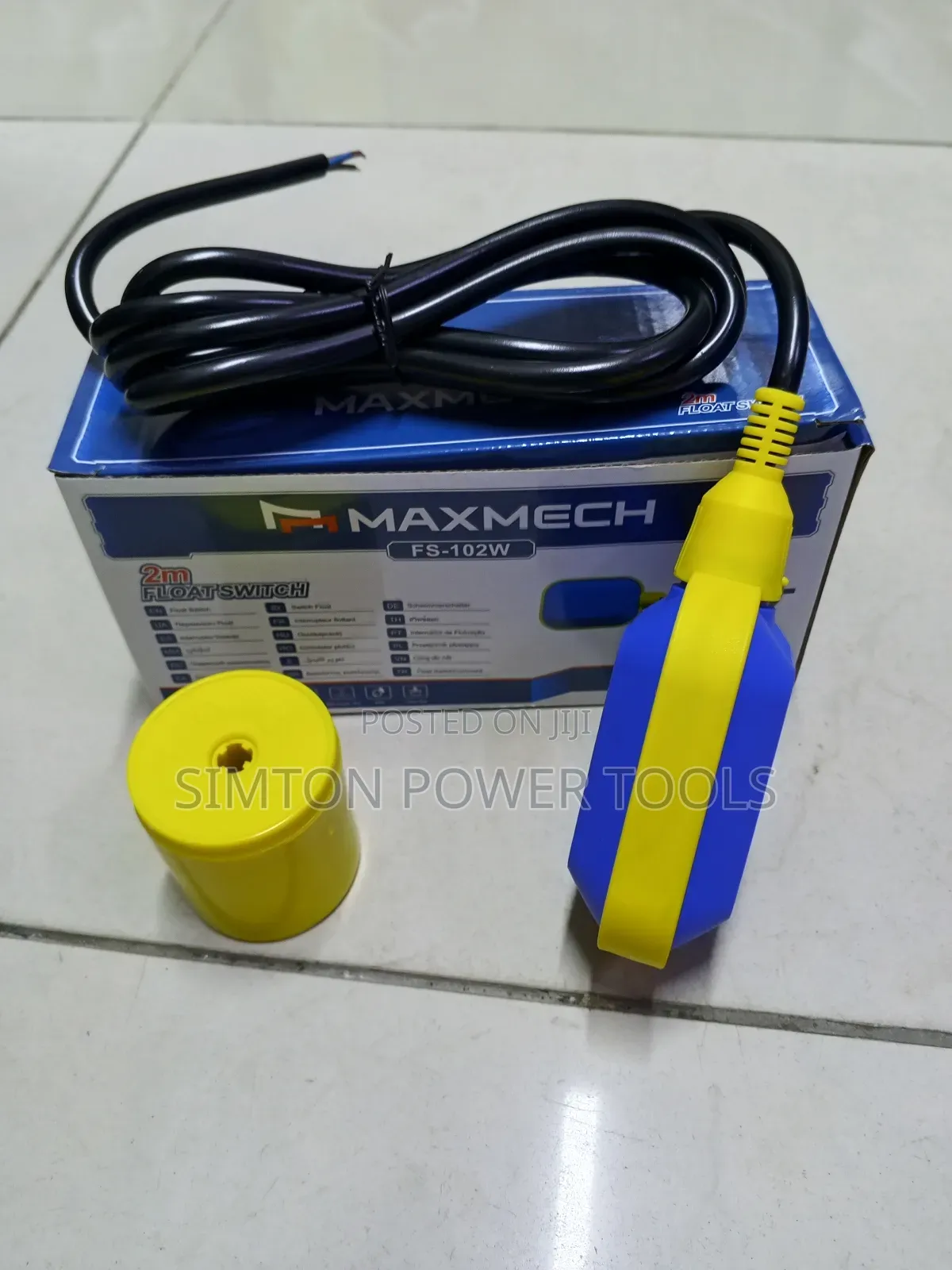 Quality Maxmech Float Switch 2m