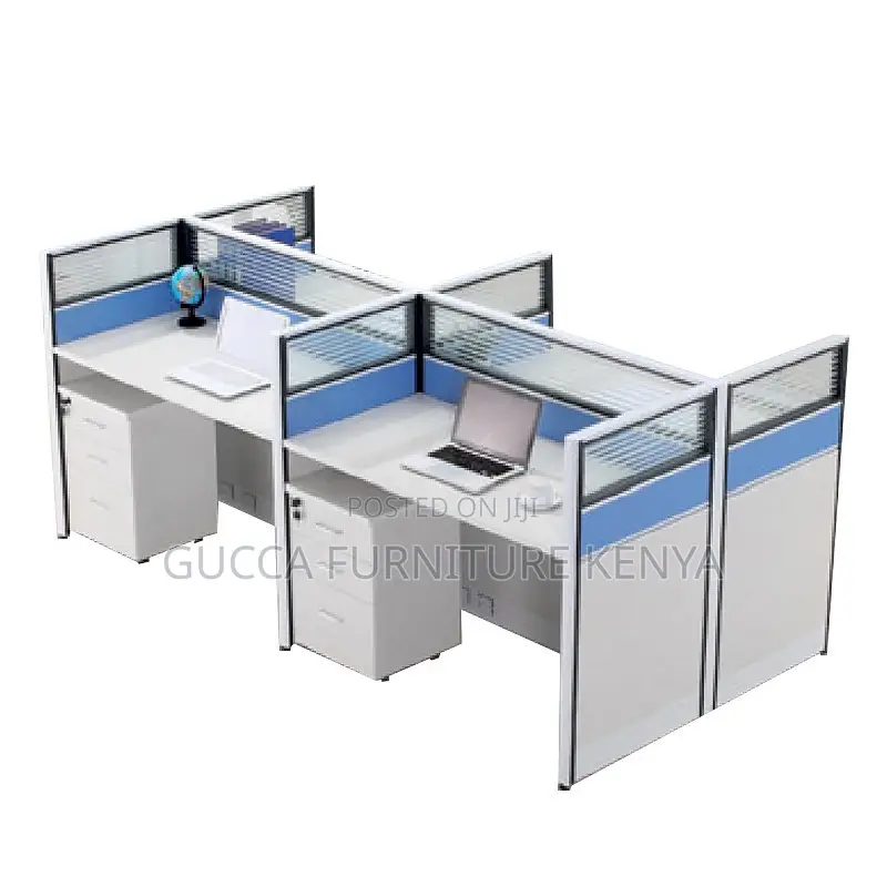 4-way Modular Office Workstation With Storage