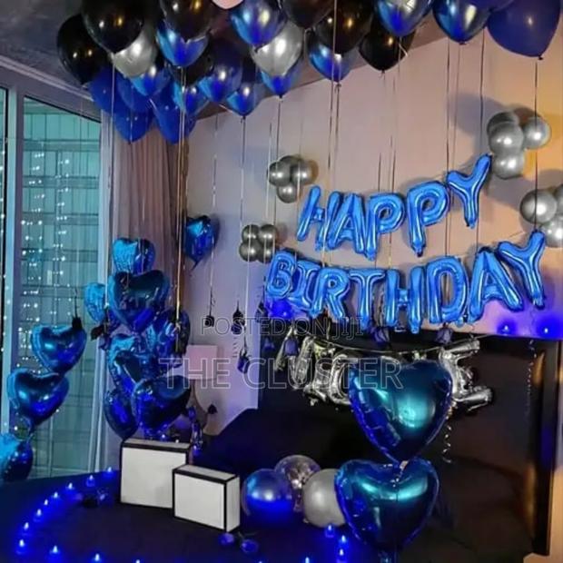 Balloons Birthday Set - main view