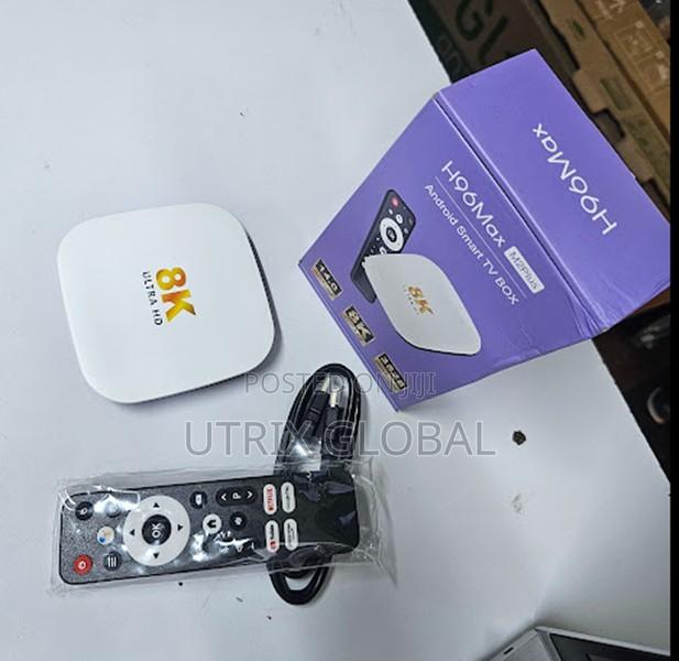 H96 Max Smart Tv Box 8k Android 14 Voice Remote - main view