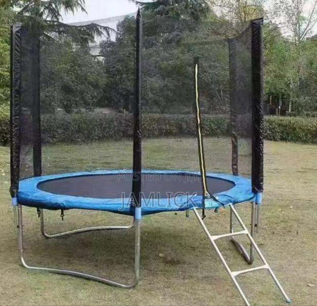 8ft Outdoor Trampoline –Gn - main view