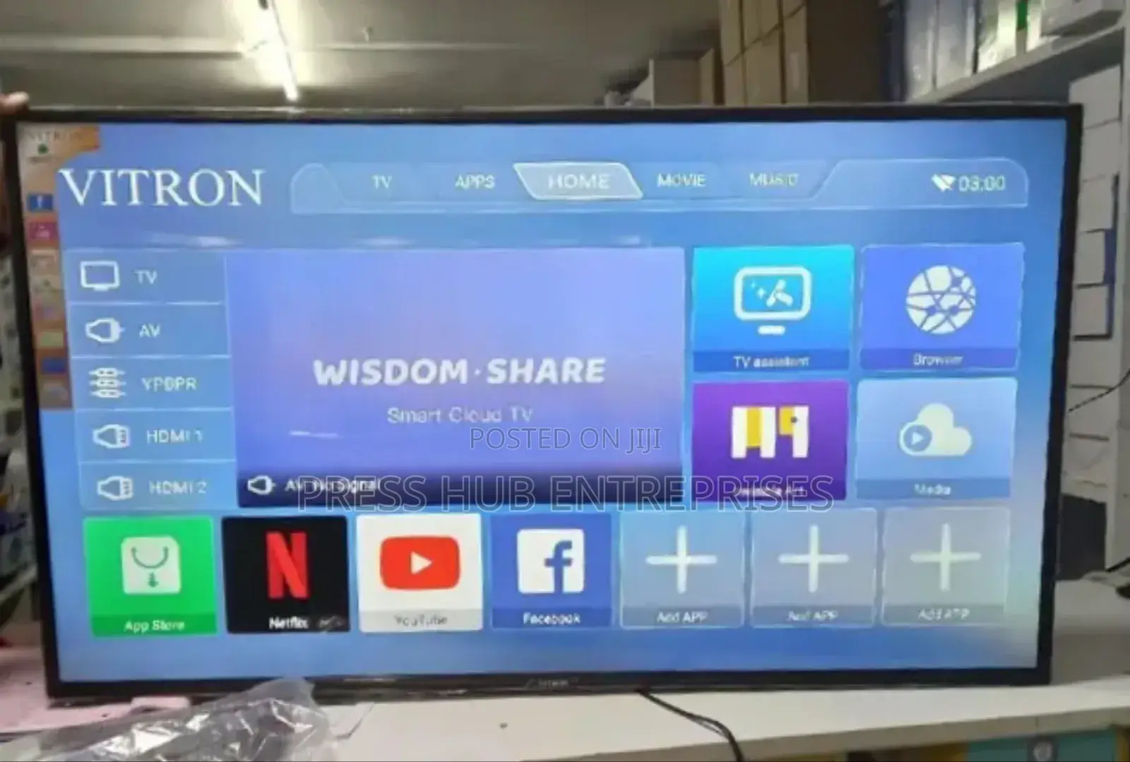 Vitron 43-Inch Qled Smart Tv*