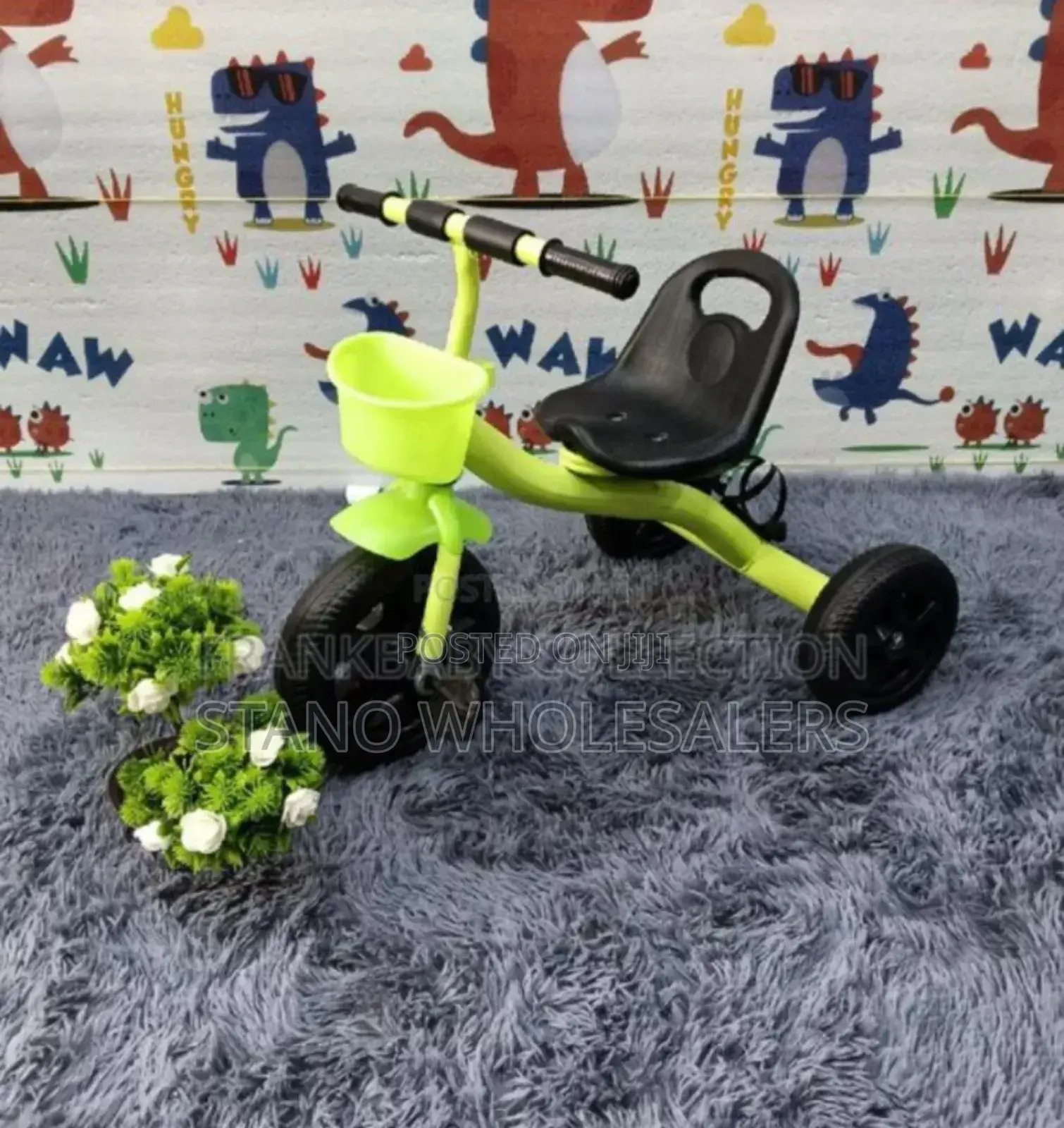 Colour Green Kids Tricycle