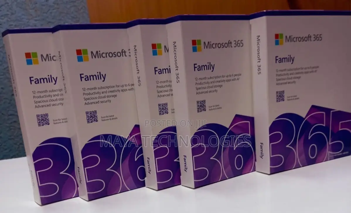 Microsoft Office 365 Family- 1 Year Activation With Co-Pilot Ai