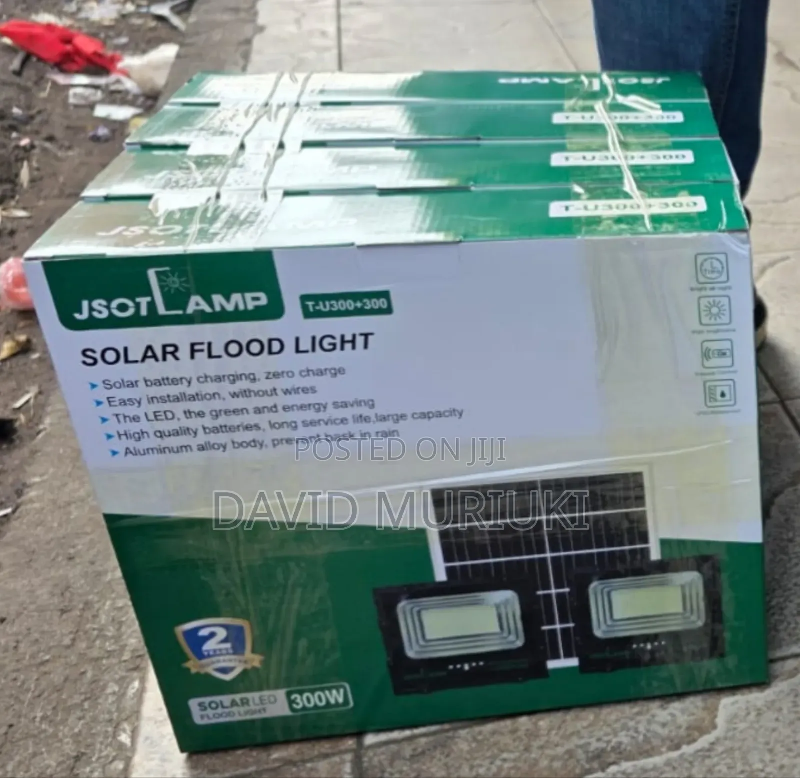 Jsot 2in1 Solar Floodlight 
200w+200w.