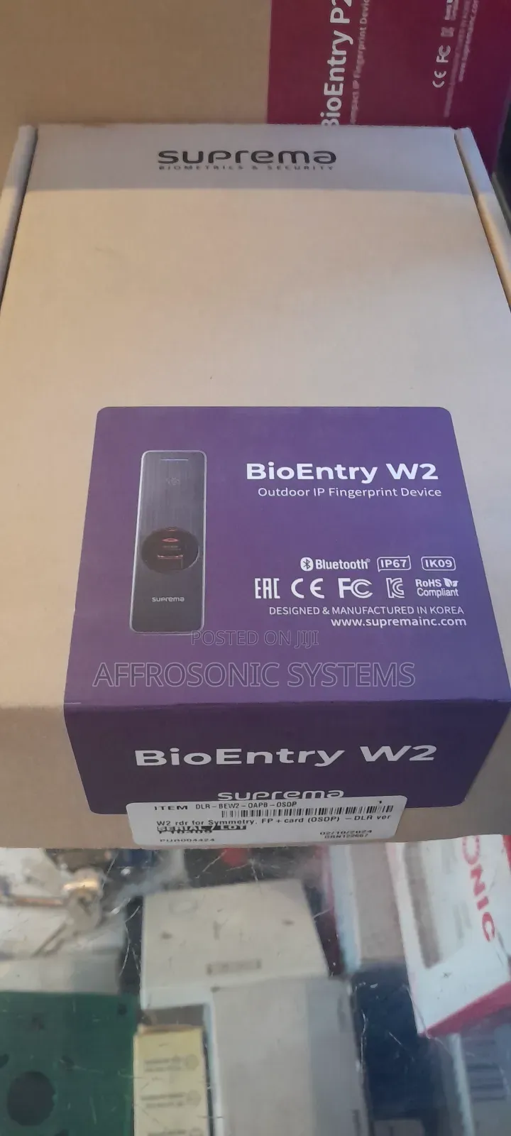 Suprema Bio Entry W2