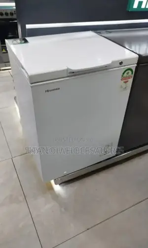 Colour White -Hisense 142l Freezer