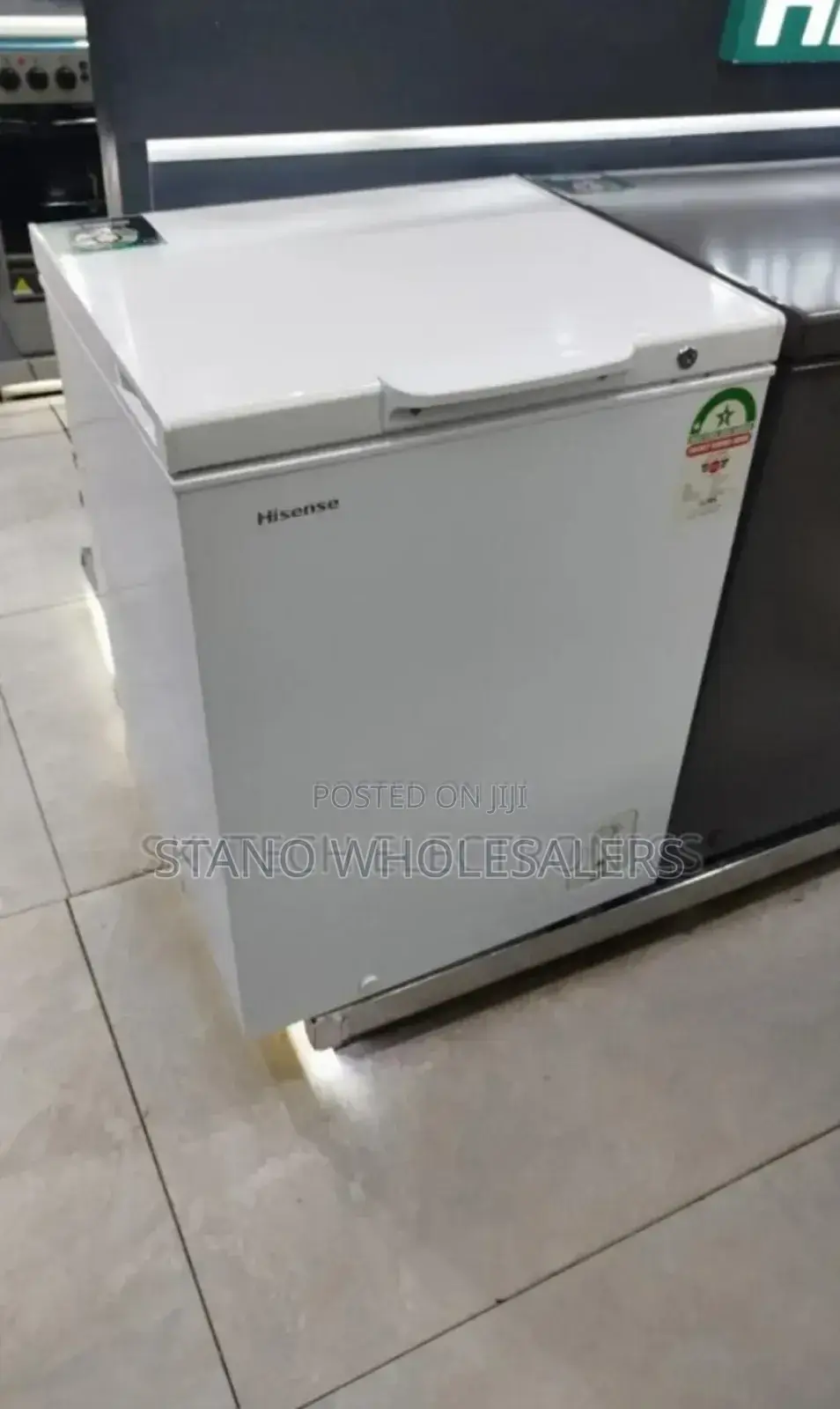 Colour White -Hisense 142l Freezer