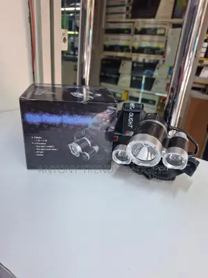 High Brightness 3 Led Headlamp 4 Modes For Adventure Use