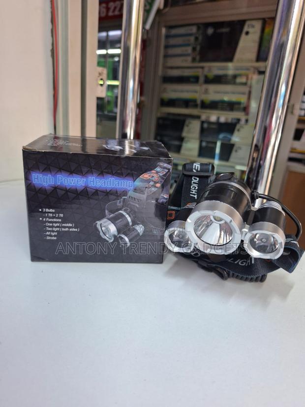 High Power 3× Cree T6 Led Headlamp, High Power Led Headlamp 3 Bulbs