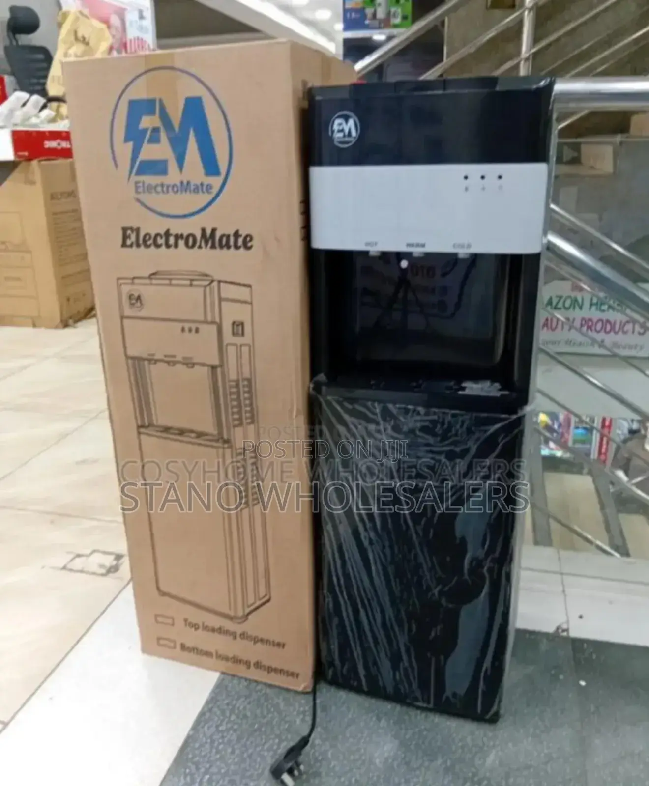 Colour Black New Bottom Loading Dispenser