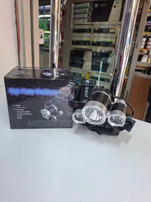 High-power Led Headlamp With Usb Rechargeable Battery