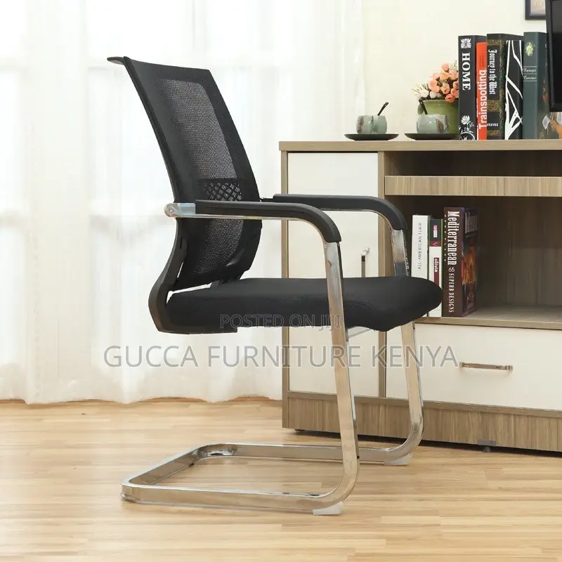 Mid-back Ergonomic Mesh Visitor's Chair