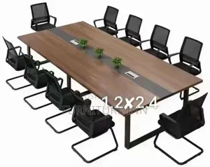 Boardroom Table : 2.4m Modern Boardroom Table