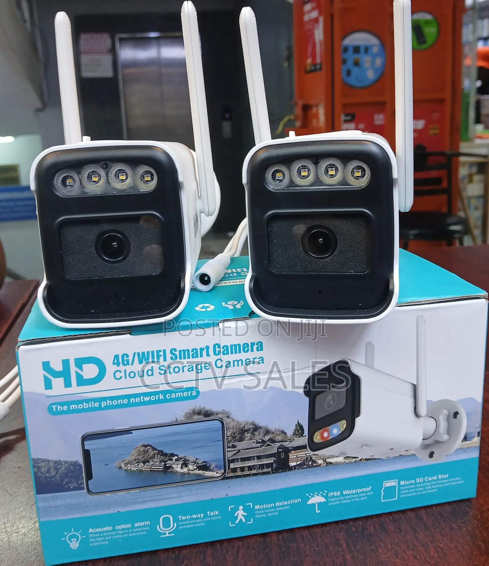 Motion Detection Bullet Wifi Outdoor Smart Camera