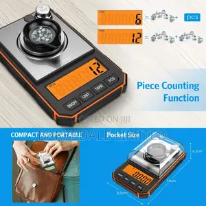 Scale Electronic 0.001g 50g Laboratory Weight Milligram Gold Jewelry