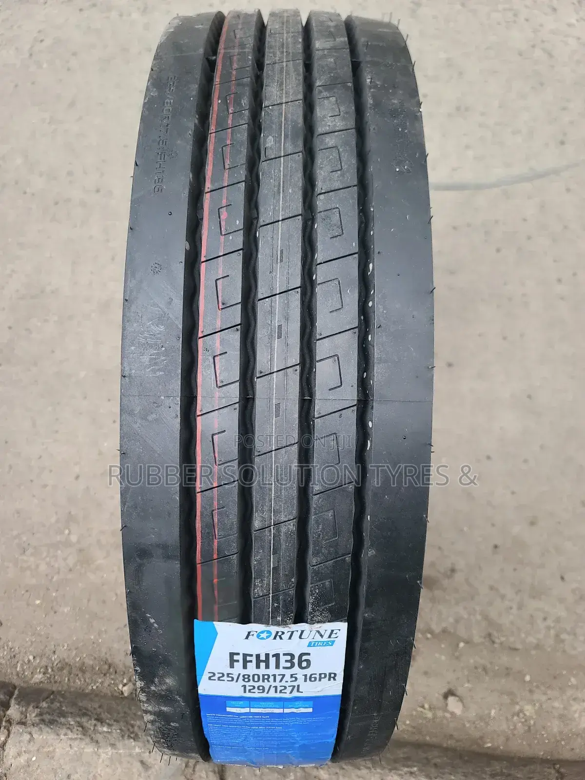 225/80r17.5 Fortune Tires 16pr Ffh136