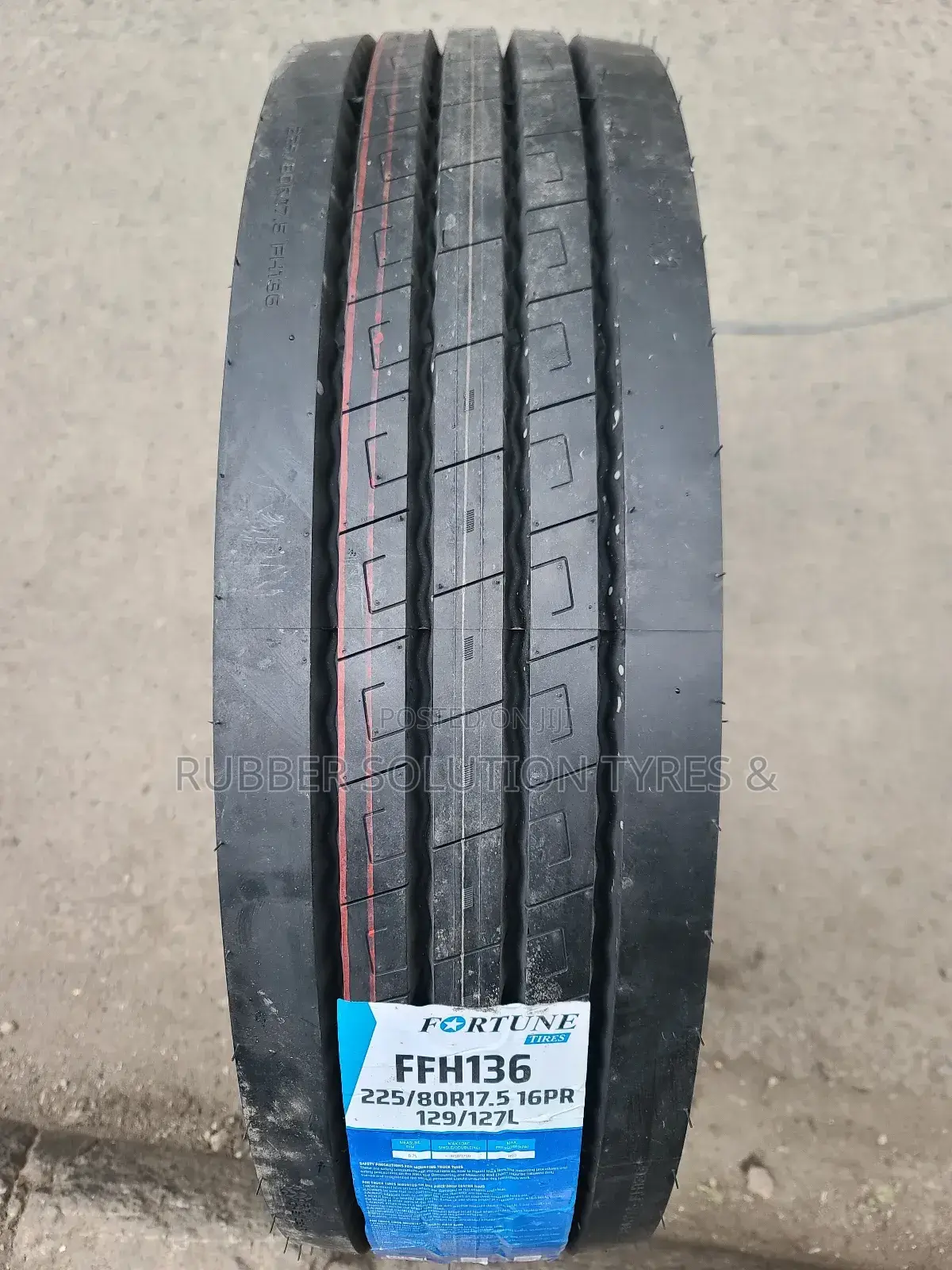 225/80r17.5 Fortune Tires 16pr Ffh136