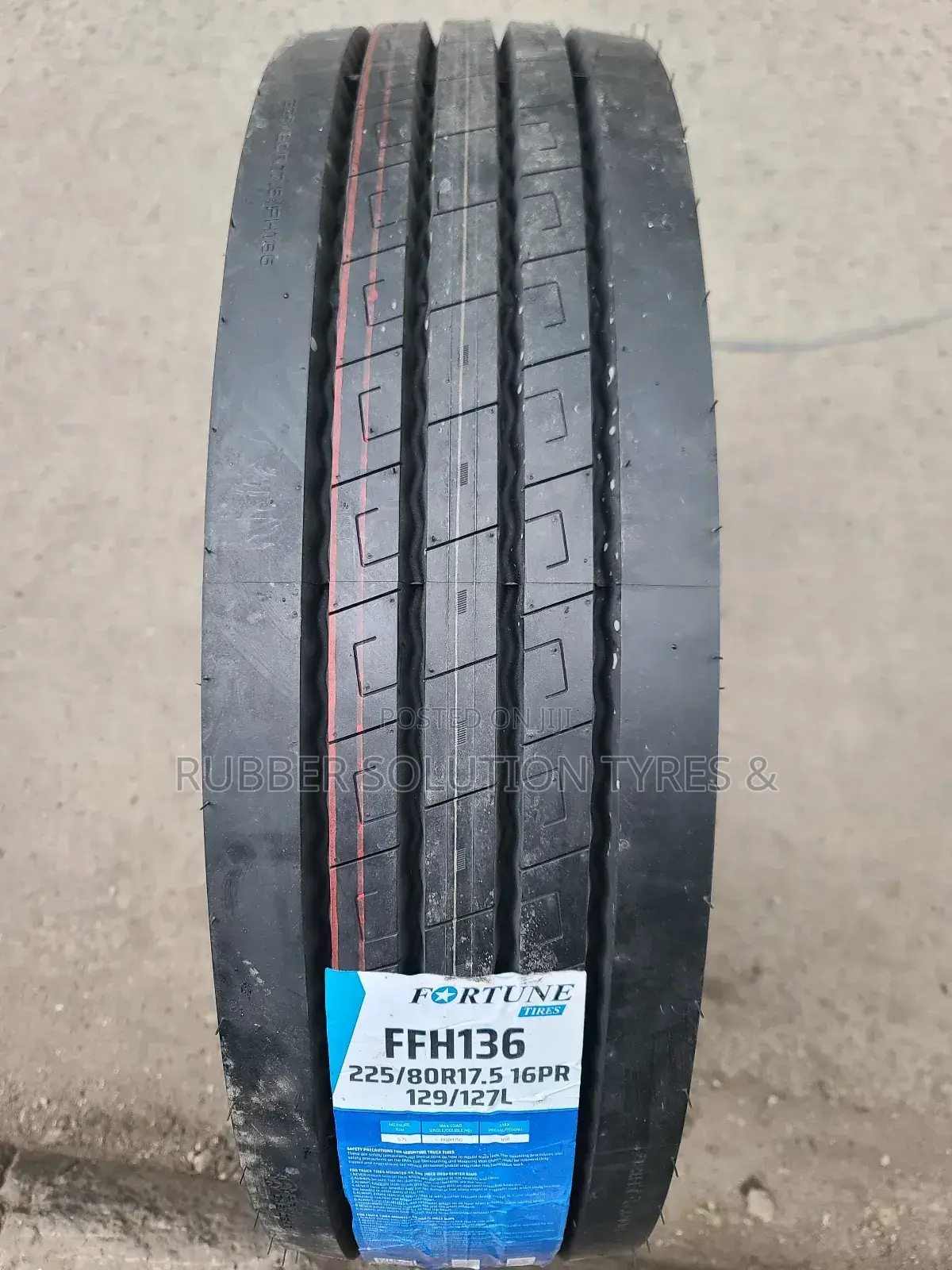225/80r17.5 Fortune Tires 16pr Ffh136