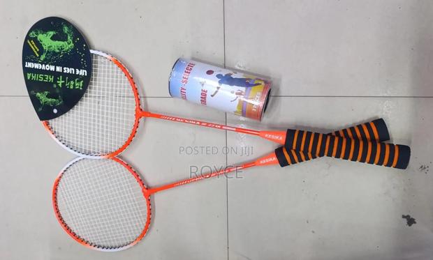 Badminton Racket With 3 Shuttlecocks - main view