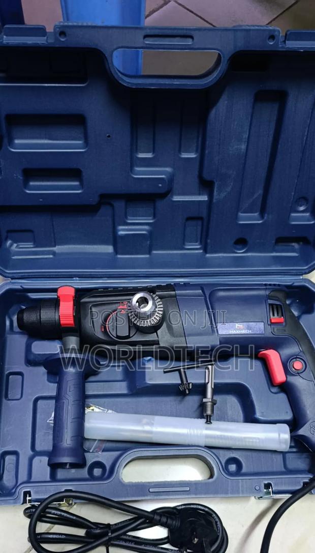 800watts Maxmech Double Chuck Rotary Hummer - thumbnail 2