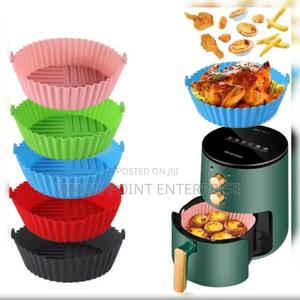 Silicone Air Fryer Lining Mats Reusable - thumbnail 2