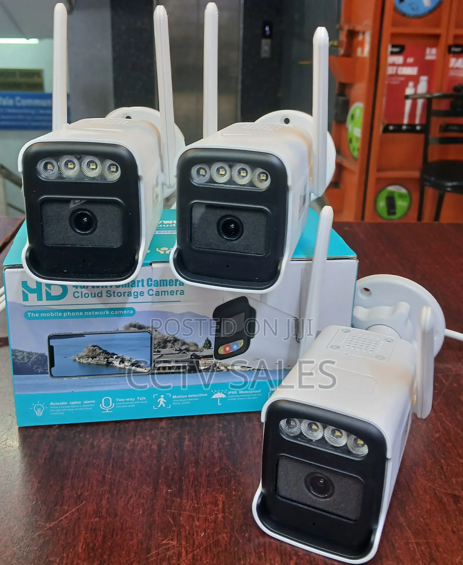 Bullet Wifi Outdoor Smart Camera With Micro Sd Card Slot